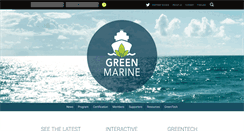 Desktop Screenshot of green-marine.org